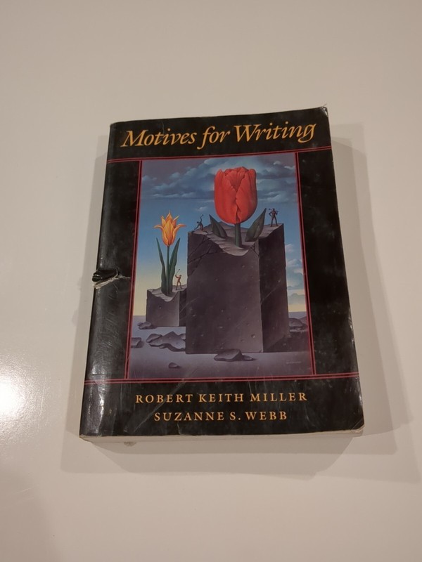 Motives for Writing Paperback Robert K., Webb, Suzanne S. Miller