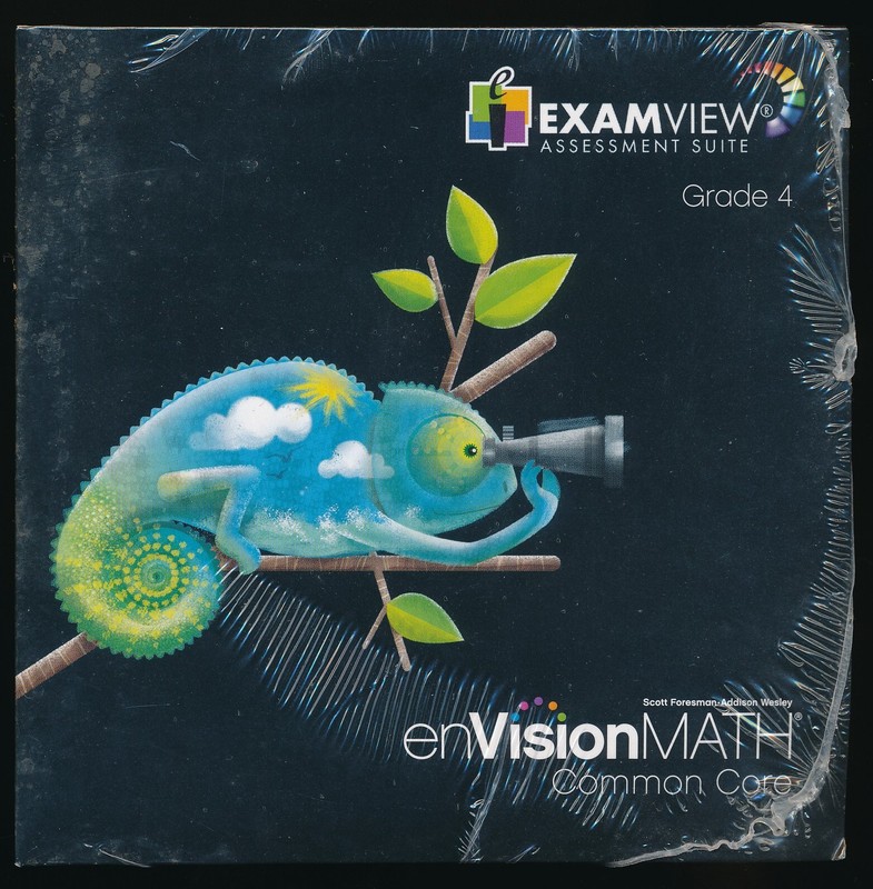 enVisionMath Common Core ExamView Assessement Suite Test Bank Grade 4 Foresman