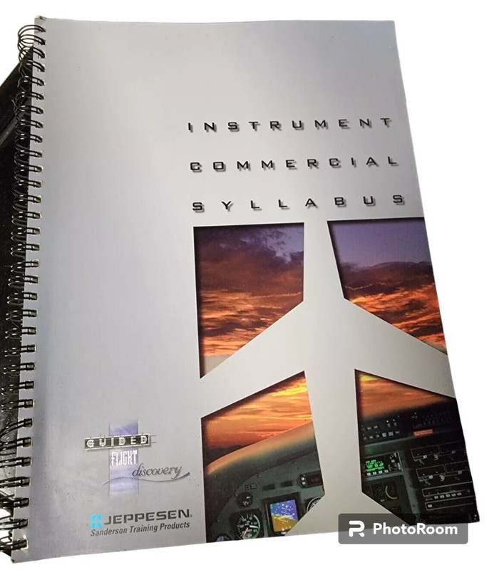 Jeppesen Instrument/Commercial Syllabus Aviation Spiral 2000 Manual