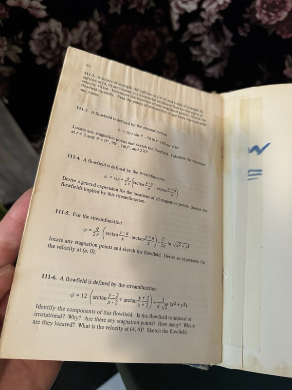 Elementary Fluid Mechanics w/ Supplementary Problems Booklet J. Vennard 4th 1966 gallery