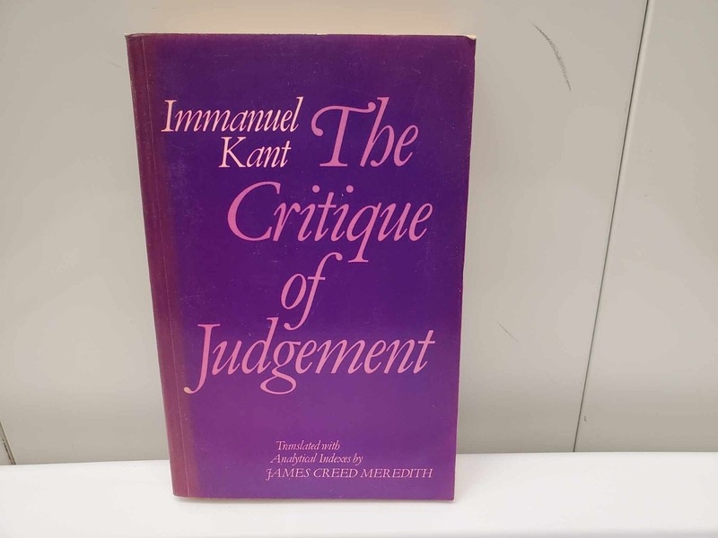 Immanuel Kant’s Critique of Judgement *RARE* Vintage 1980