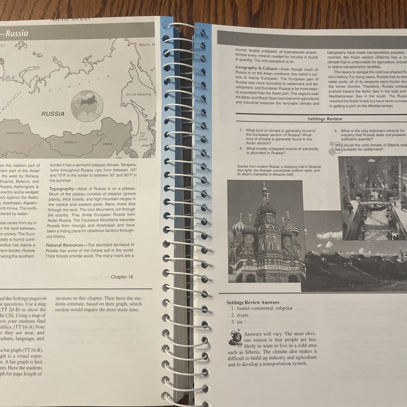 World Studies for Christian Schools Teacher's Ed. 2nd Ed. BOOK 1 & 2 plus more gallery
