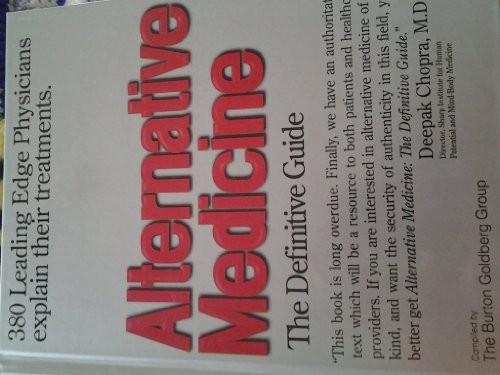 Alternative Medicine, Chopra M.D., Deepak