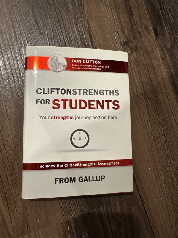 CliftonStrengths for Students by Gallup (2017, Hardcover)