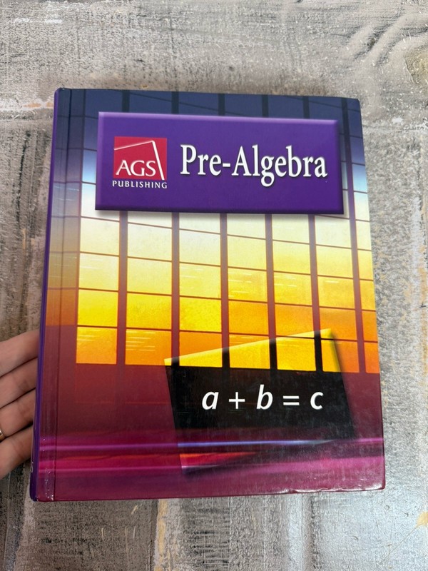 AGS Pre-Algebra