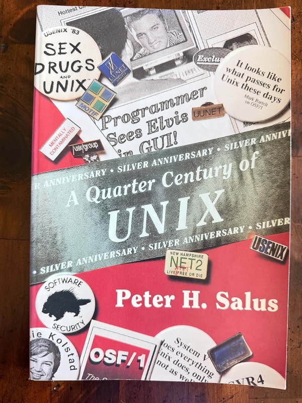 A Quarter Century of Unix 1994 Paperback 1st Edition