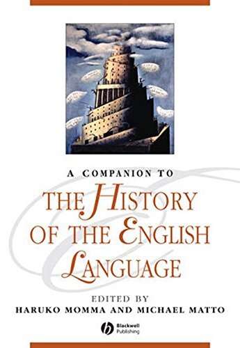 A Companion to the History of the English Language, Momma 9780470657935 New-,