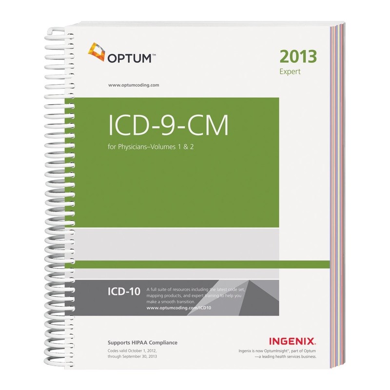 ICD-9-CM Expert for Physicians, Volumes 1 & 2 – 2013