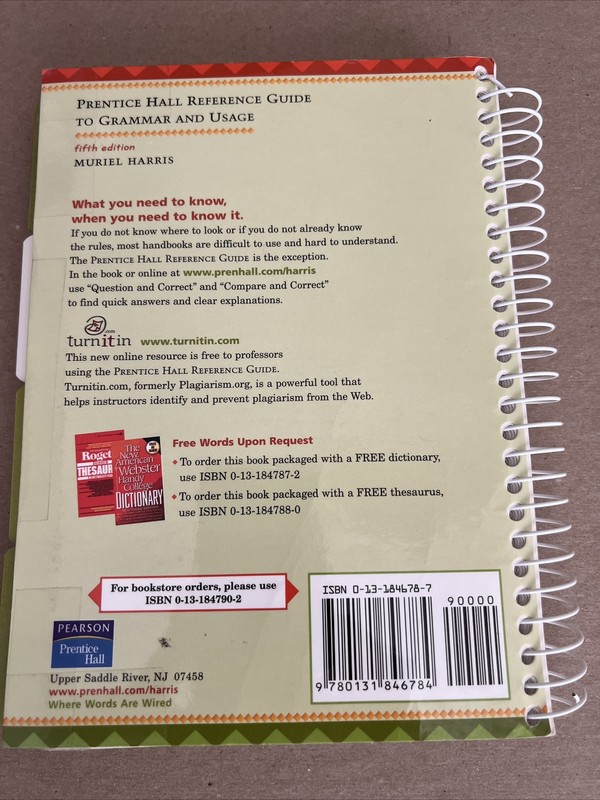 PH Reference Guide to Grammar and Usage Updated MLA 2003 by Muriel Harris (2003, gallery