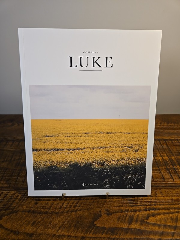 Gospel of Luke – Illustrated – Alabaster Bible – Brand New