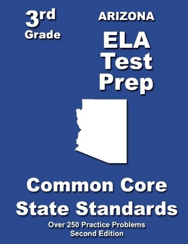 ARIZONA 3RD GRADE ELA TEST PREP: COMMON CORE LEARNING By Teachers’ Treasures VG+