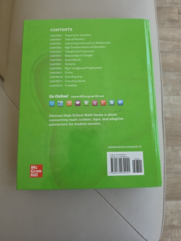 McGraw Hill Education Geometry Textbook gallery