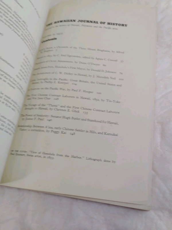 The Hawaiian Journal of History Vol 9 (1975) RARE! Read Description* gallery