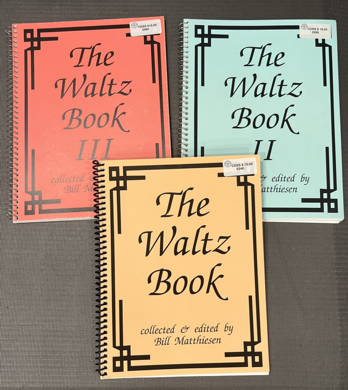 The Waltz Book Volumes I, II and III Contra English Social Dance Music