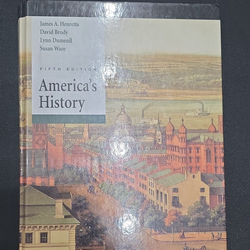 Bedford/St. Martin’s America’s History 5th Ed Hardcover Textbook Henretta