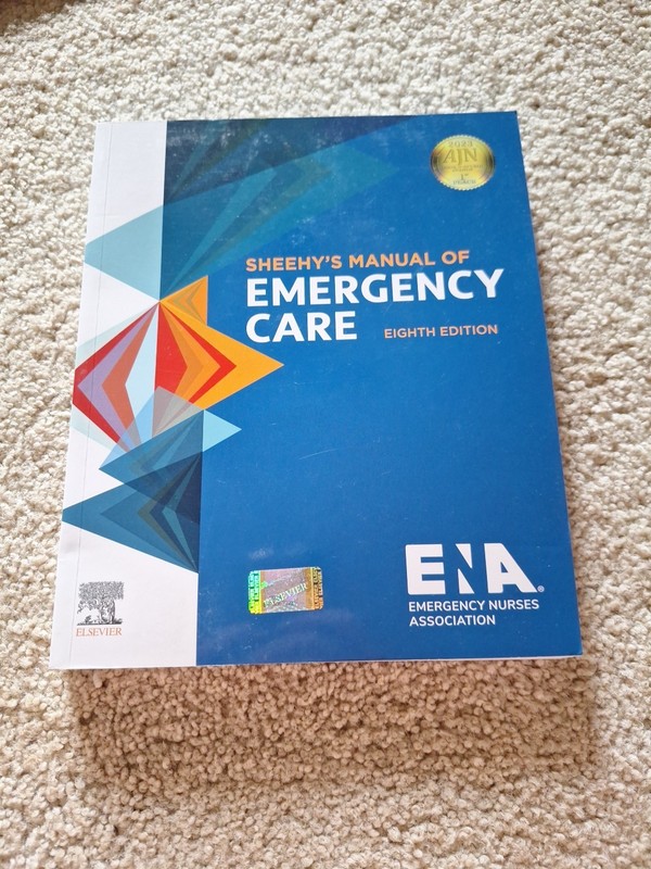 Sheehy’s Manual Of Emergency Care, 8th Ed.