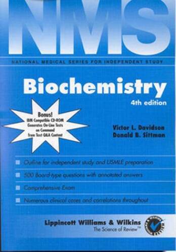 Biochemistry (Book with CD-ROM) – Paperback By Davidson PhD, Victor L. – GOOD