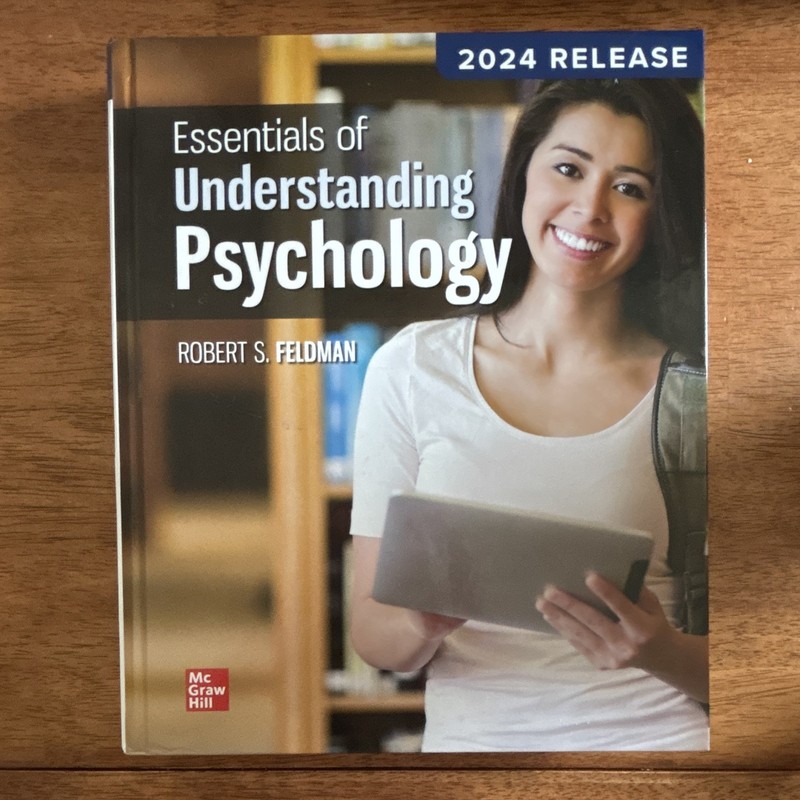 Essentials of Understanding Psychology Paperback 2024 Feldman