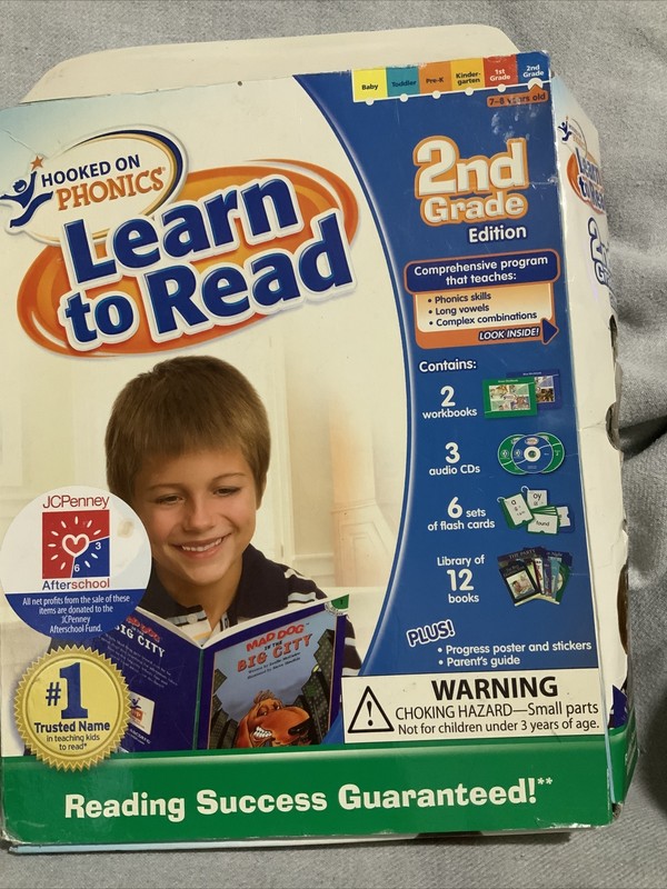 Learn to Read Second Grade System Hooked On Phonics by Inc. Staff Sandviks HOP