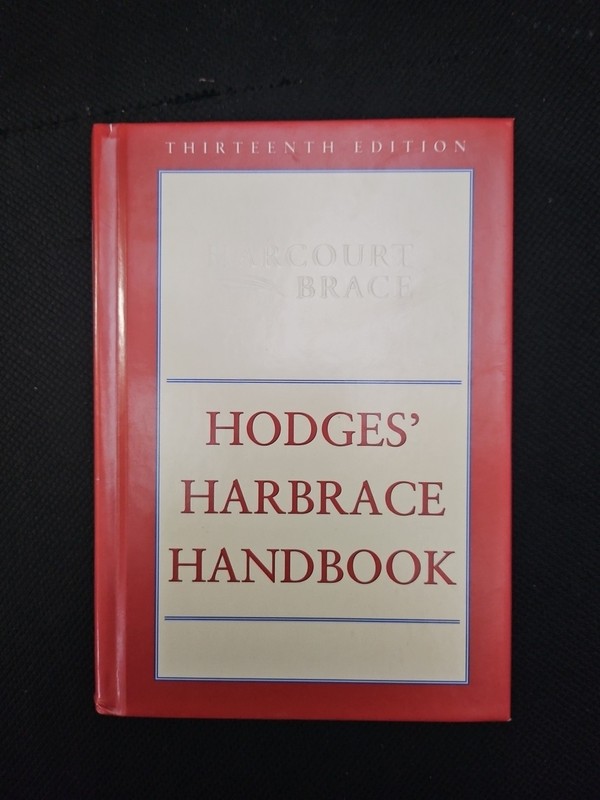 Hodges’ Harbrace Handbook by Winifred B. Horner, Robert K. Miller and Suzanne S.