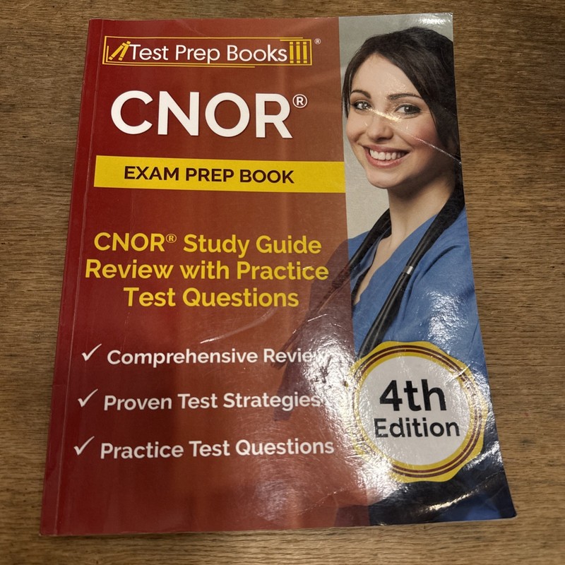 CNOR Exam Prep Book: CNOR Study – Paperback, by Rueda Joshua – CLEAN & GOOD +