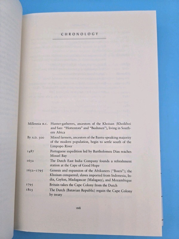 A History of South Africa 1990 Leonard Thompson HBDJ Ex-Lib gallery
