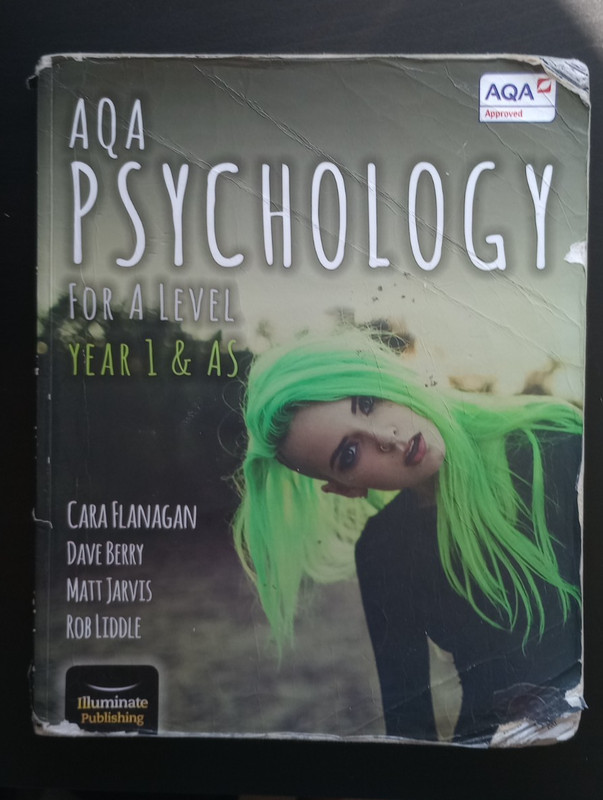 AQA Psychology for A Level Year 1 & AS – Textbook 1st Edition used