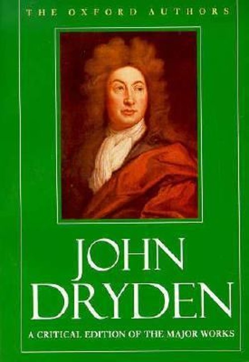 John Dryden Paperback John Dryden
