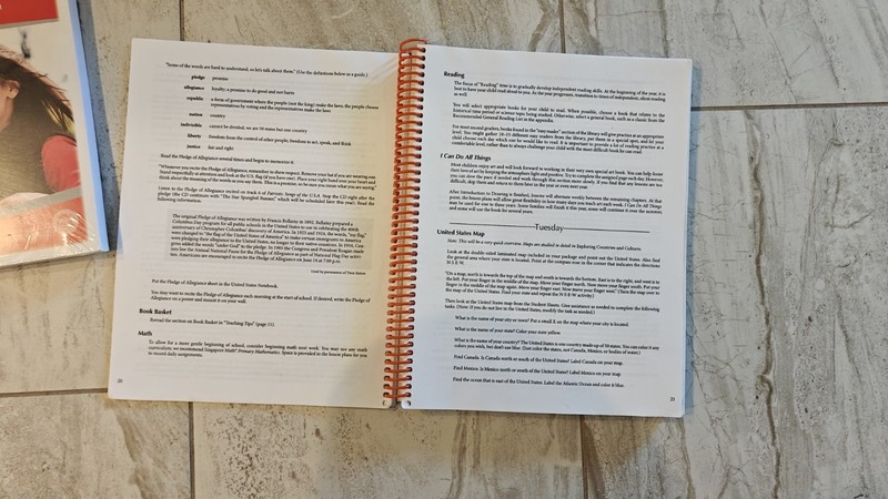 My Fathers World Adventures in U.S. History Teachers Manual, Spiral Bound 2013 gallery