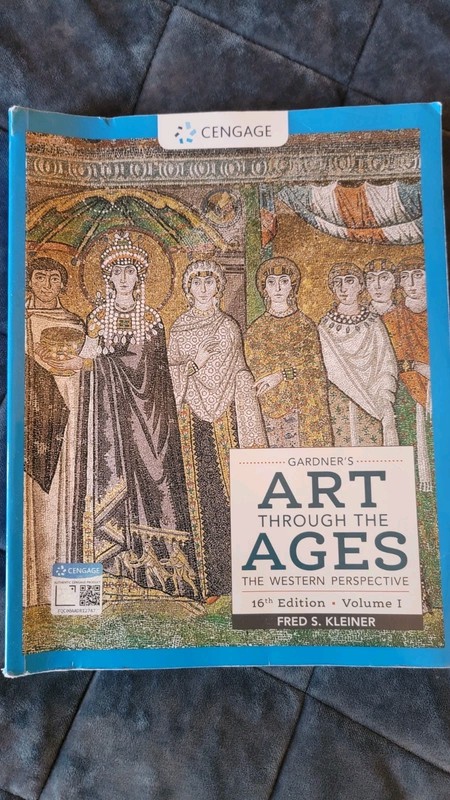 Fred S. Kleiner Art Through The Ages Vol. 1 Gardner’s Cengage 16th Ed. Western