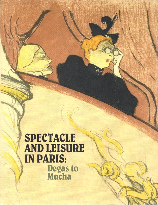 Spectacle and Leisure in Paris: Degas to Mucha – Art History Posters Prints NEW