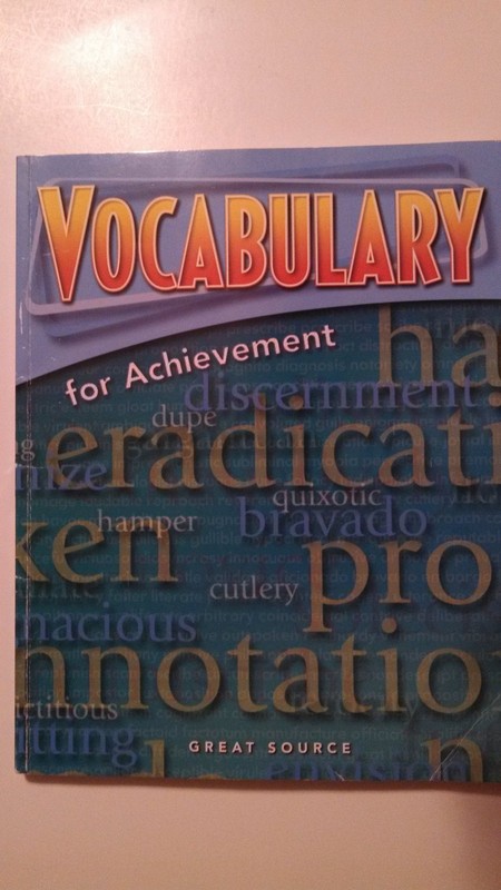 Great Source Vocabulary for Achievement: Student Edition Grade 9