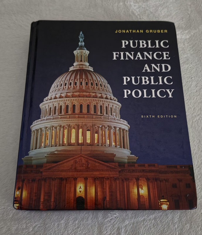 Public Finance and Public Policy 6th Edition Jonathan Gruber-Hardcover