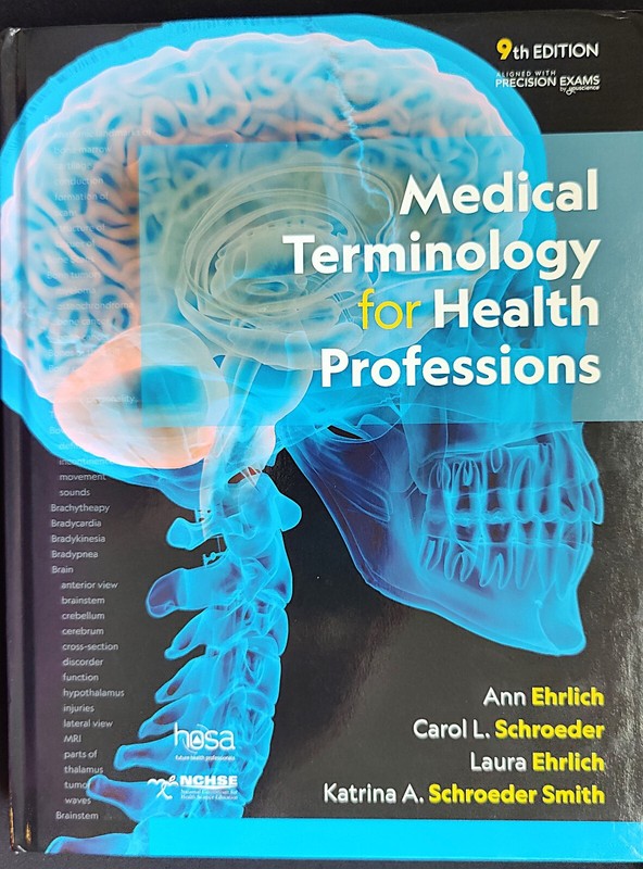 Medical Terminology for Health Professions, 9th, Student Edition, Hardcover