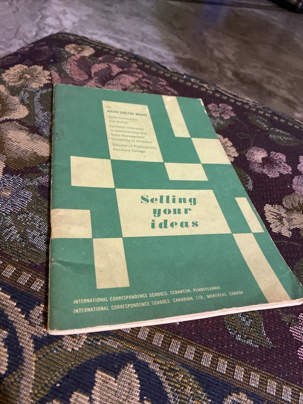 Selling Your Ideas By Waldo Carlton Wright