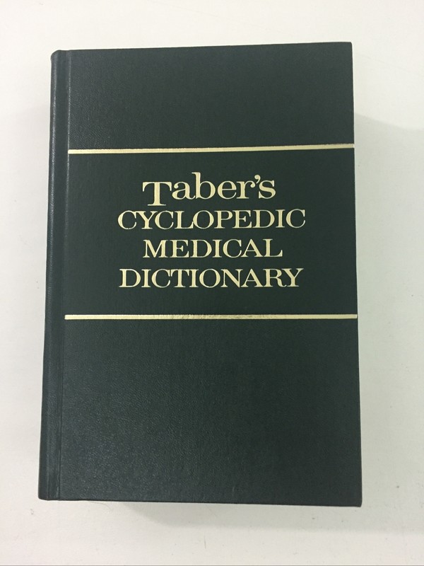 Taber’s Cyclopedic Medical Dictionary – Clayton L. Thomas (1981, Hardcover)