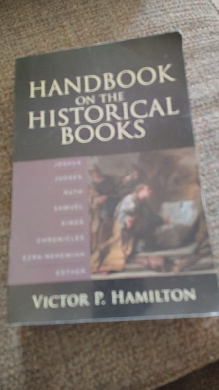 Handbook on the Historical Books – Victor P. Hamilton – Like New – Free Shipping