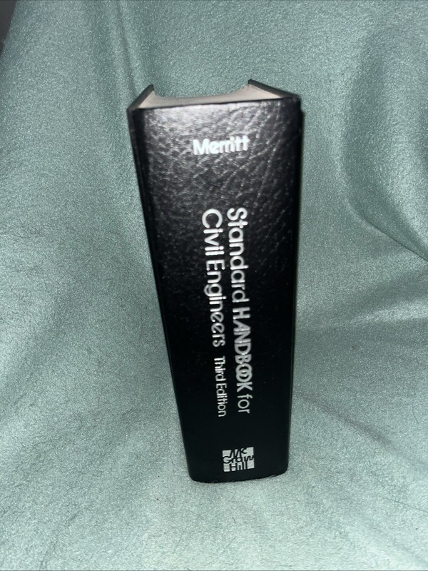 Standard Handbook for Civil Engineers – Hardcover By Frederick S. Merritt – GOOD