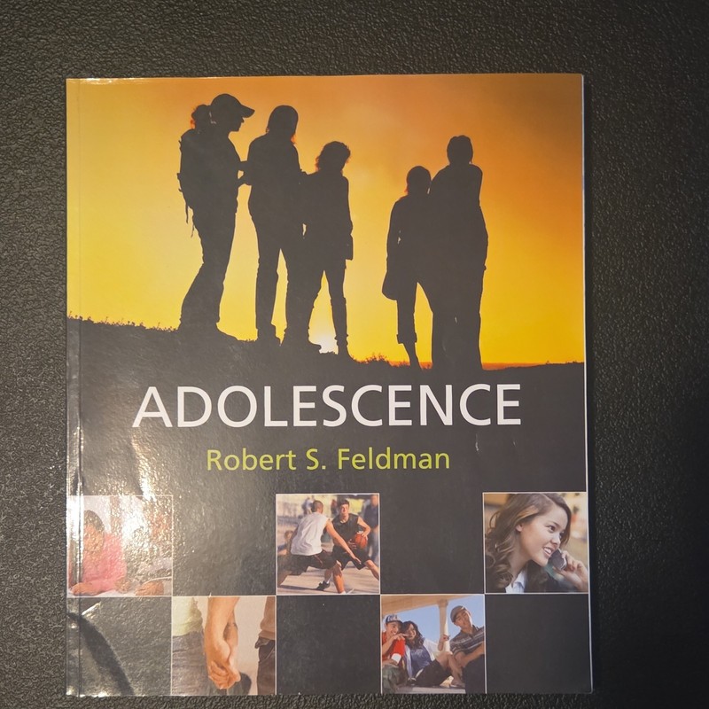 Adolescence Robert S. Feldman 2008 PB Pearson Prentice Hall Psychology Textbook