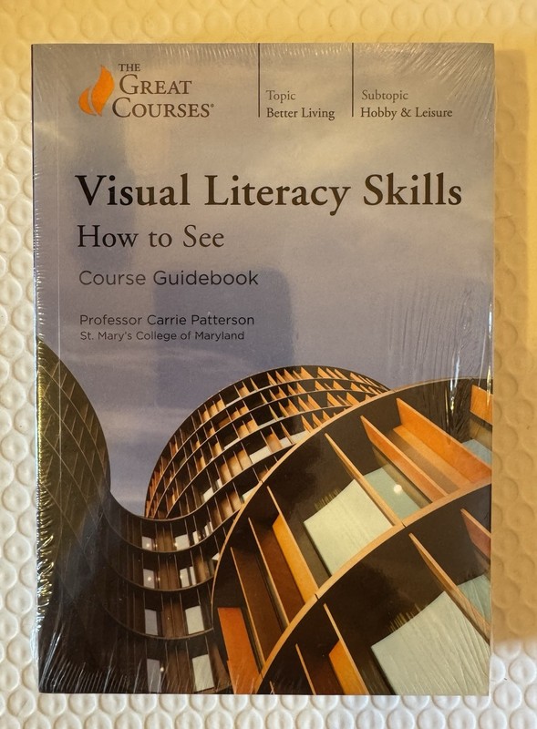 The Great Courses Visual Literacy Skills How To See DVD & Guidebook NEW & SEALED