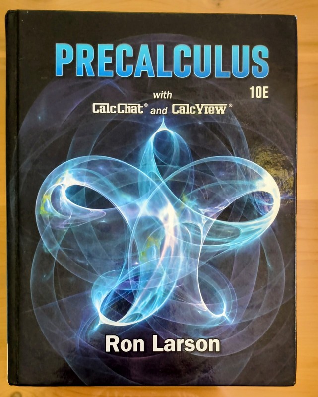 Precalculus 10 Edition Mindtap Course Ron Larson 2018 Hardcover