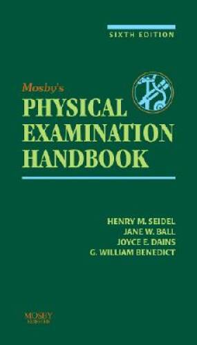 Mosbys Guide to Physical Examination, 6e – Hardcover – VERY GOOD