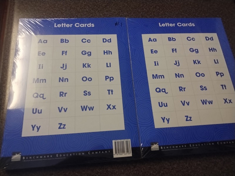 Benchmark Letter Cards Lot Of (2) Sealed