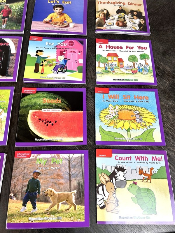 115 Leveled Readers Smart Learning Books Kindergarten Homeschool Mcgraw Hill gallery