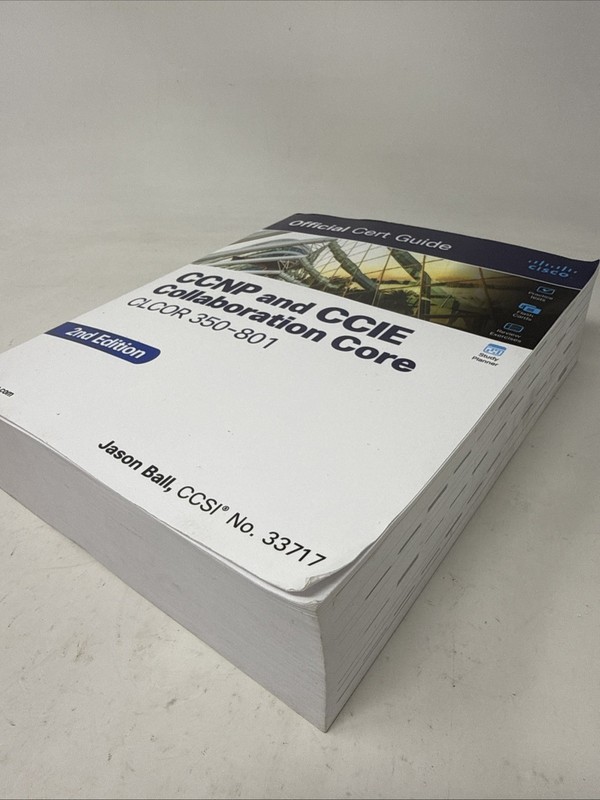 Ccnp and Ccie Collaboration Core Clcor 350-801 Official Cert Guide, 2nd Ed. gallery