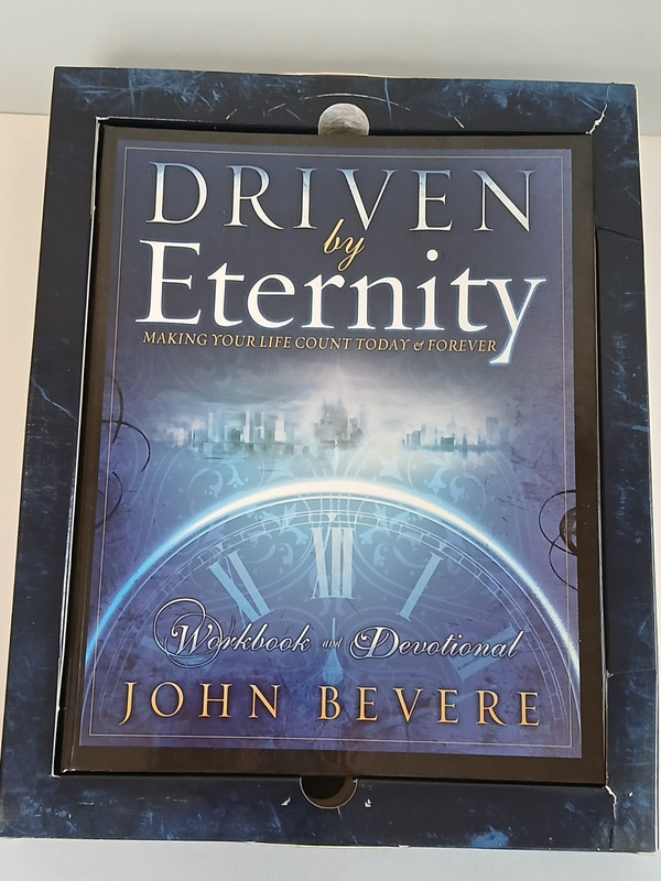 DRIVEN BY ETERNITY Making Your Life Count ~ Bevere ~ DVD Set + Workbook + Book gallery