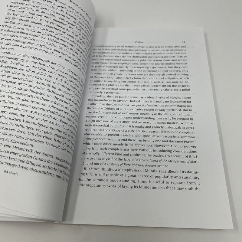 Immanuel Kant: Groundwork of the Metaphysics of Morals: A German-English Edition gallery