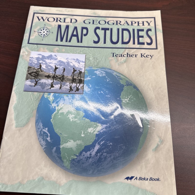 Abeka World Geography Map Studies Teacher Key