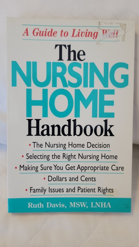 Nursing Home Handbook Paperback Used - VG & How To Care For Aging Parents Morris gallery