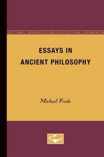 Essays in Ancient Philosophy, Paperback by Frede, Michael, Brand New, Free sh…